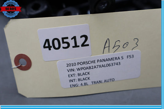 10-16 Porsche Panamera Front Right Side Dashboard Dash Support Bracket Oem