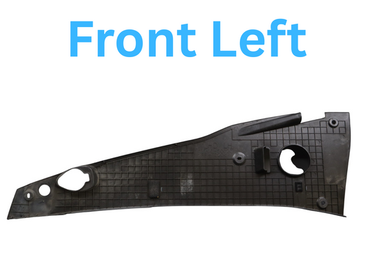 07-12 Lexus LS460 Front Left Driver Side Engine Room Cover Trim Panel Black Oem