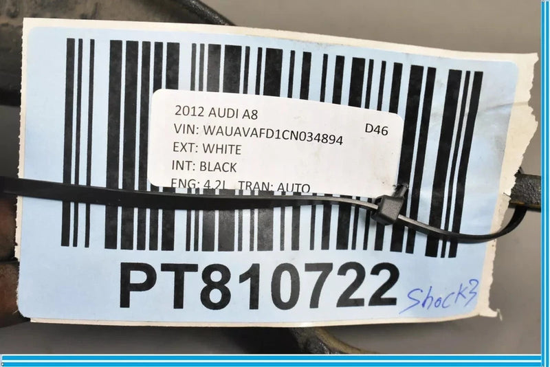 Load image into Gallery viewer, 11-18 Audi A8 Quattro Front Left/Right Air Suspension Shock Strut 4H0616039 Oem
