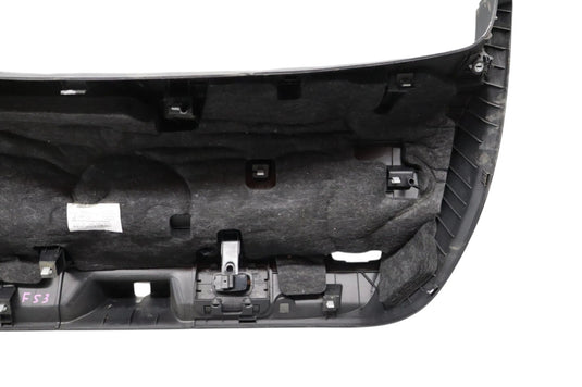 10-13 Porsche Panamera Tailgate Liftgate Lower Trim Cover Panel & Lamp Gray Oem