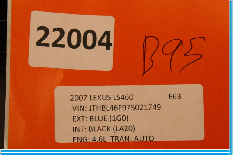 Load image into Gallery viewer, 07-12 Lexus LS460 Rear Right Passenger Side Door Window Switch W/ Ash Tray Oem
