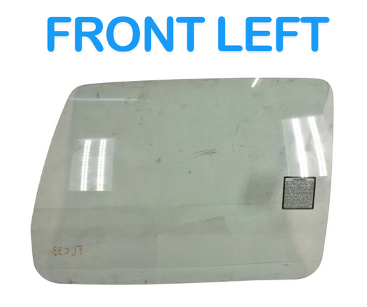 2004 Hummer H2 Front Left Driver Side Door Glass Green 255706 OEM