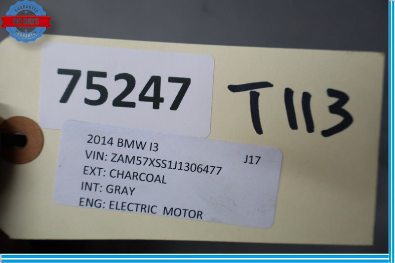 Load image into Gallery viewer, 14-21 BMW I3 i3s I01 Front Right Side Upper B-Pillar Cover Panel Trim Black Oem
