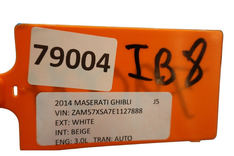 Load image into Gallery viewer, 14-17 Maserati Ghibli M157 Front Third Load Path Rail Bar Subframe 670009989 Oem
