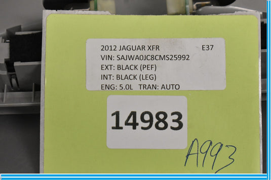 09-15 Jaguar XF XFR Rear Dome Interior Overhead Roof Light Reading Lamp Oem