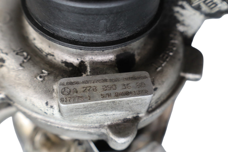 Load image into Gallery viewer, 11-20 Mercedes GL550 M278 Left Side Turbocharger Turbo Charger Manifold Oem
