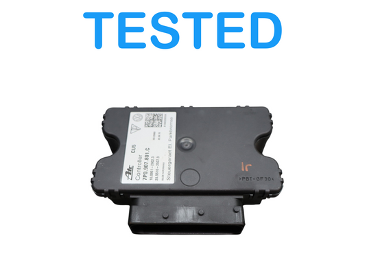 11-18 Porsche Cayenne 958 Turbo Electronic Parking Brake Control Module Oem