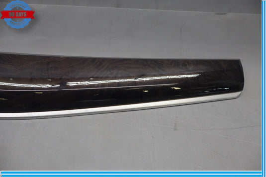 10-13 BMW 535i GT xDrive Front Right Dash Wood Ash Trim Panel Coating Oem