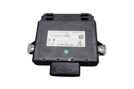 10-18 Porsche Cayenne 958 Start Stop Voltage Stabilizer Control Module ECU Oem