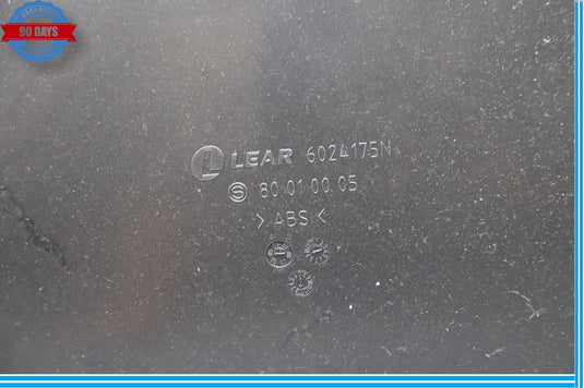 05-11 Mercedes R171 SLK280 Front Left Seat Back Trim Cover Panel Black Oem