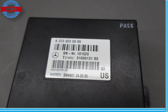 03-06 Mercedes R230 SL500 S430 Communication Voice Control Module 2038200885 Oem