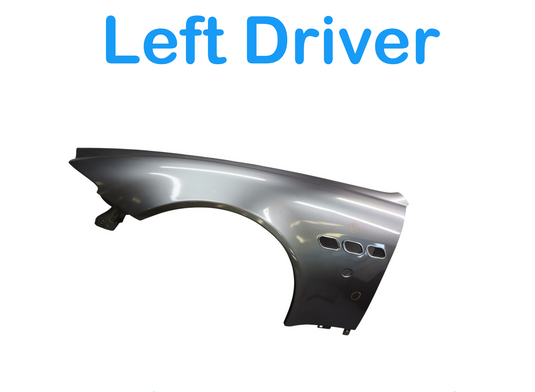 03-13 Maserati Quattroporte M139 Left Driver Side Fender Cover Assembly Oem