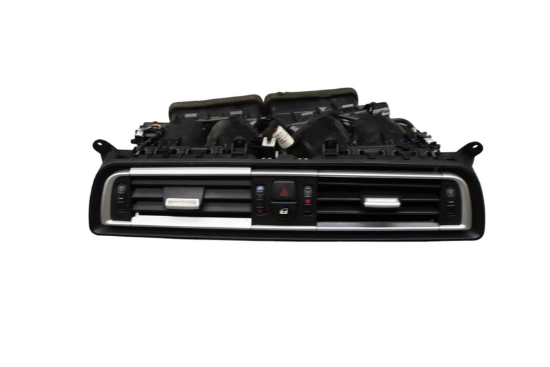 Load image into Gallery viewer, 09-15 BMW 750i 750Li Center Dash A/C Air Vent Grille W/ Hazard Lock Switch Oem
