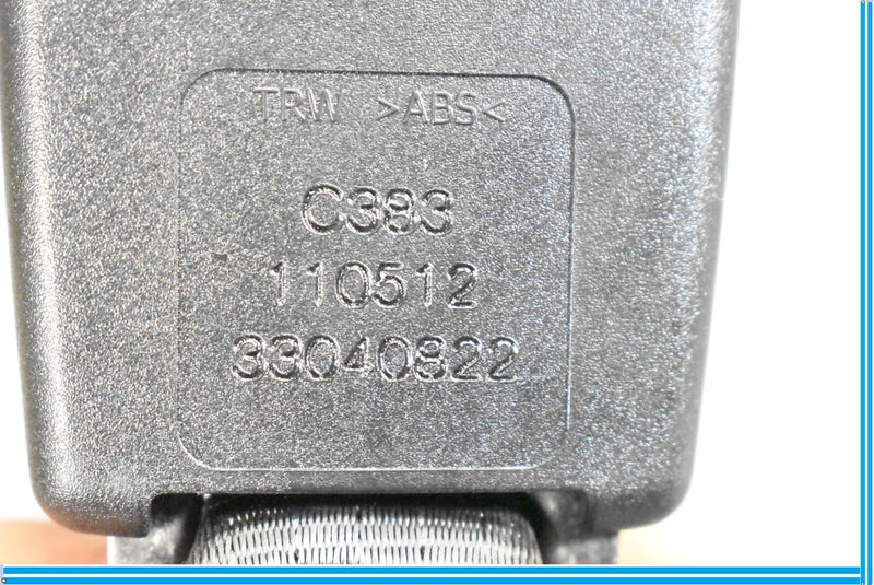 Load image into Gallery viewer, 04-13 Maserati Quattroporte M139 Rear Left Driver Seat Belt Buckle Black Oem
