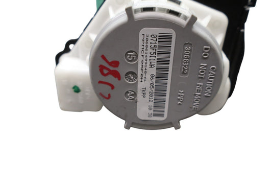 11-18 Audi A8 S8 Rear Left Driver Side Seat Belt Retractor Black 4H0857805E Oem