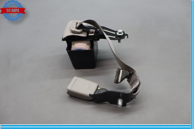 Load image into Gallery viewer, 15-18 Hyundai Genesis G80 Rear Center Seat Belt Seatbelt Dual Buckle Gray Oem
