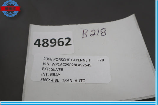 03-10 Porsche Cayenne 955 957 Rear Right Side Suspension Height Level Sensor Oem