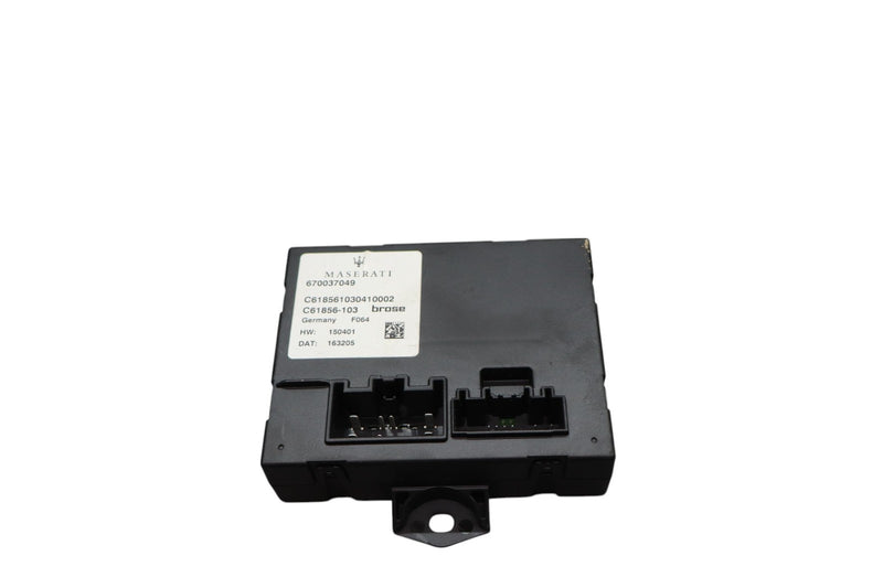 Load image into Gallery viewer, 14-21 Maserati Ghibli Rear Deck Trunk Lid Control Module 670037049 Oem
