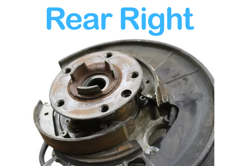 Load image into Gallery viewer, 11-14 Volkswagen VW Touareg Rear Right Side Knuckle Spindle Hub 95833161200 Oem
