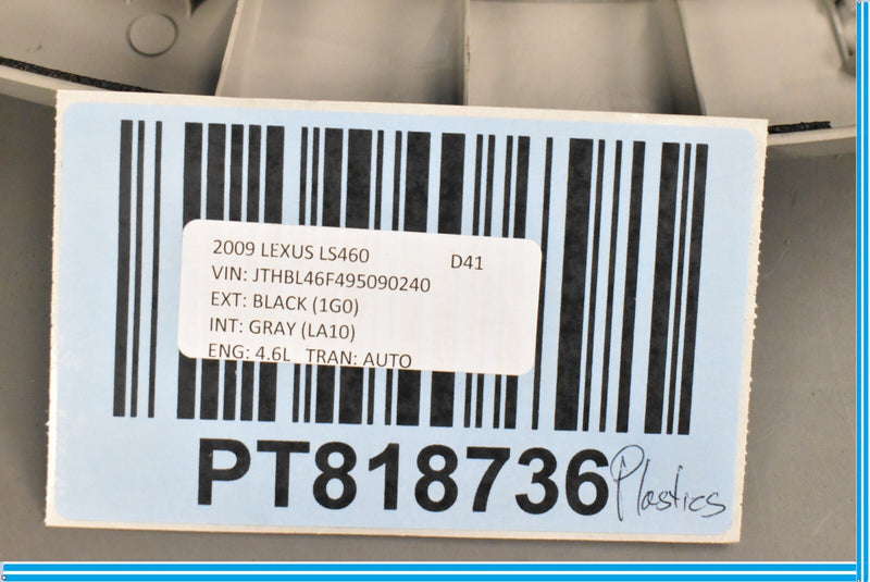 Load image into Gallery viewer, 07-12 Lexus LS460 Rear Left Driver Side Door Trim Panel 67722-50091 Oem
