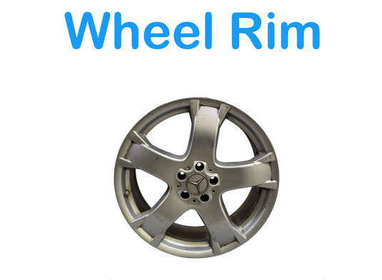 07-13 Mercedes W164 GL450 8.5J X 20H2 Wheel Alloy Rim Silver A1644012402 Oem