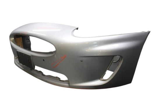 10-11 Jaguar XK XKR X150 Front Lower Bumper Cover Panel Assembly  Silver OEM