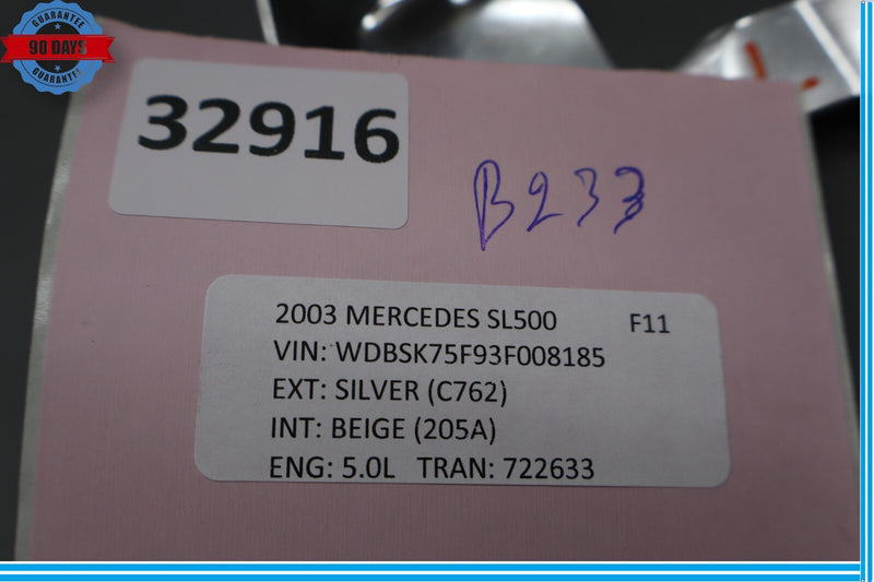 Load image into Gallery viewer, 03-12 Mercedes R230 SL500 SL55 Left Driver Side Door Panel Edge Trim Oem
