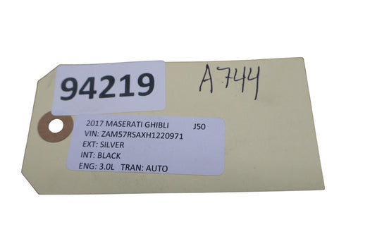 14-20 Maserati Ghibli M157 Rear Right Passenger Side Inner Tail Light Lamp Oem