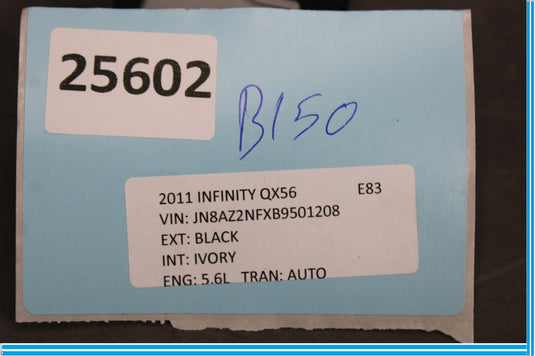 11-17 Infiniti QX56 QX80 Theft Locking Keyless Entry Control Module Unit Oem