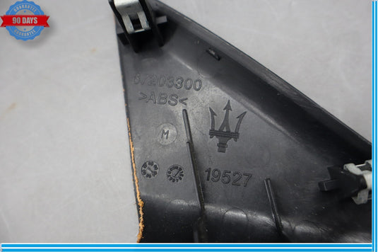 03-13 Maserati Quattroporte M139 Front Left Side Door Corner Trim Panel Oem