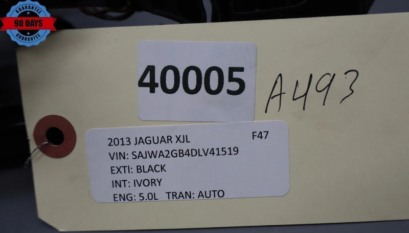 Load image into Gallery viewer, 10-19 Jaguar XJ XJL Rear Left Side Exterior Door Lock Handle C2D32281LML Oem
