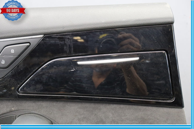 Load image into Gallery viewer, 11-18 Audi A8 A8L Quattro Rear Left Driver Side Interior Door Panel Oem

