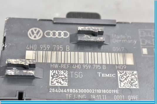 11-14 Volkswagen VW Touareg Rear Right Passenger Door Window Control Module Oem