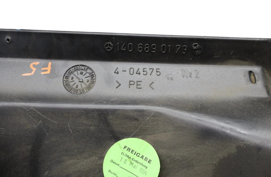 94-99 Mercedes W140 S600 S500 Front Left Side Under Dash Lower Knee Panel Oem