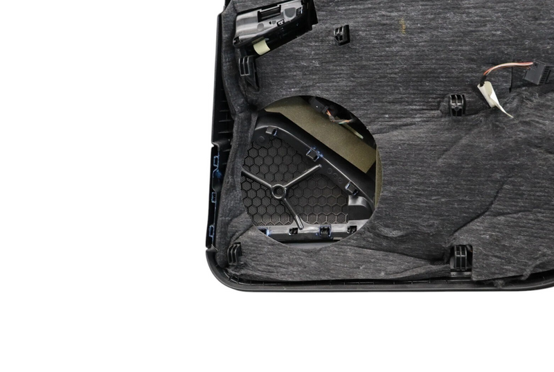 Load image into Gallery viewer, 10-16 Porsche Panamera 970 Rear Left side Interior Door Panel Cover Black Oem
