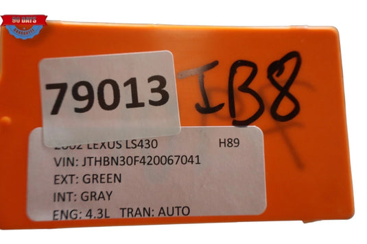 01-06 Lexus LS430 XF30 Rear Bumper Reinforcement Impact Beam Bar 5217150120 Oem