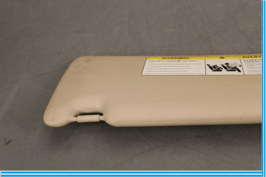 12-18 BMW 320i 328i F30 Right Passenger Side Upper Sun Visor W/ Mirror Oem
