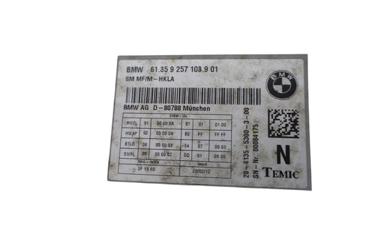 09-15 BMW 740i 750Li xDrive Front Left Driver Side Seat Control Module Unit Oem