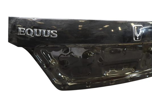 11-16 Hyundai Equus Tailgate Liftgate Trunk Lid Cover Panel Assembly Black Oem