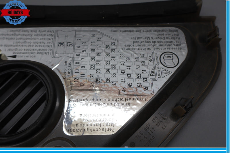 Load image into Gallery viewer, 03-10 Porsche Cayenne Front Left Driver Side Corner End Trim Cover Panel Oem
