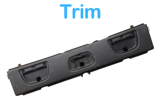 06-12 Bentley Continental Flying Spur Trunk Deck Shelf Package Trim Cover OEM