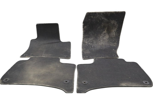 11-18 Porsche Cayenne Front & Rear Floor Mat Carpet Cover Set of 4 Oem