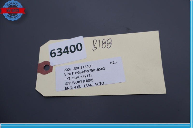 Load image into Gallery viewer, 07-12 Lexus XF40 LS460 Front Left Driver Seat Inner Trim Cover 71862-50040 Oem

