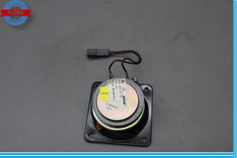 Load image into Gallery viewer, 03-08 Mercedes R230 SL500 Rear Left Seat Belt Retractor Luggage Speaker Oem
