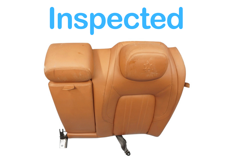 Load image into Gallery viewer, 14-17 Maserati Ghibli Rear Left Driver Side Top Upper Seat Cushion Back Rest Oem

