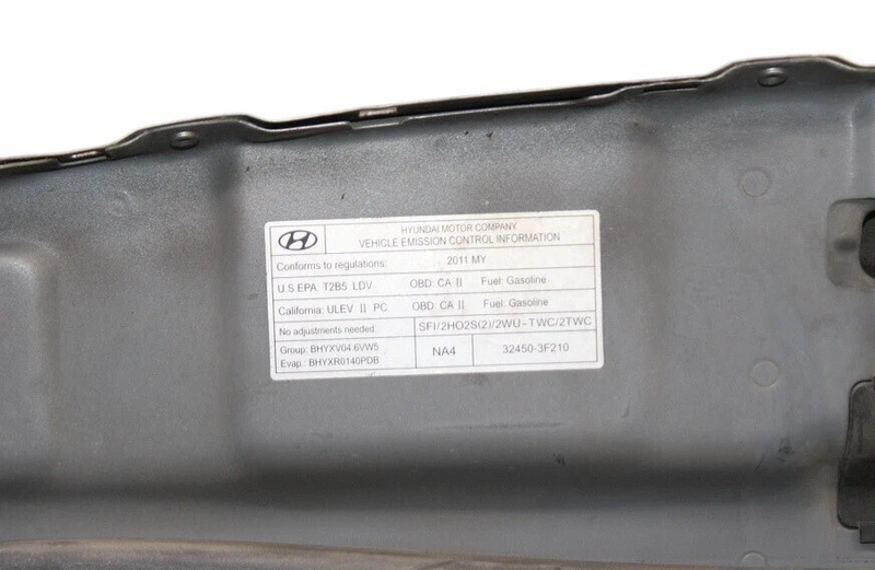 Load image into Gallery viewer, 11-12 Hyundai Equus SIG Front Hood Bonnet Shell Lid Cover Assembly Silver OEM
