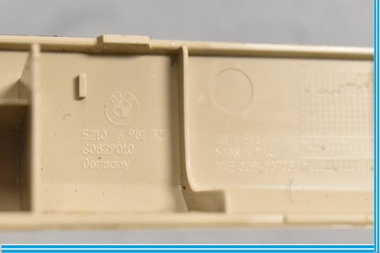 09-12 BMW 750i 750Li F02 F01 Front Left Driver Seat Rail Rack Cover Panel Oem