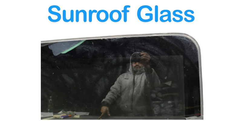 Load image into Gallery viewer, 07-17 Lexus LS460 Sunroof Window Glass Panel Roof Top Moonroof 63201-50170 Oem
