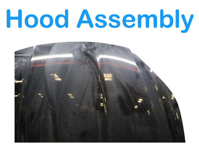 Load image into Gallery viewer, 14-20 Maserati Ghibli Front Hood Bonnet Panel Assembly Black 673008252 Oem

