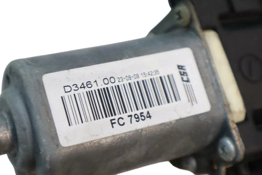 10-19 Jaguar XJ XJL Front Right Passenger Side Door Window Regulator Motor Oem